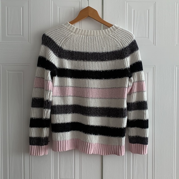 George Stripped Knitted Crew Neck Sweater - Picture 5 of 7